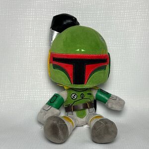 Star Wars Boba Fett 8" Plush Stuffed Toy Disney Store Collectible Soft Doll